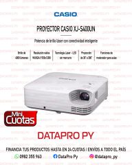 Proyector Casio XJ-S400UN 4000 Lúmenes